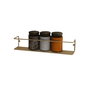 Hanah Home Estante de Pared Dorado